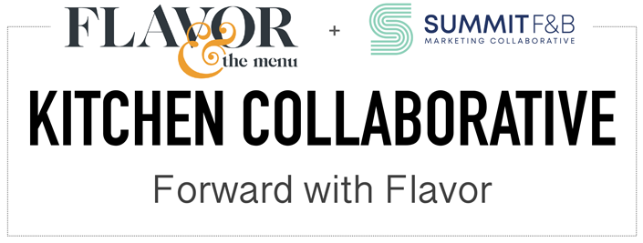 Kitchen Collaborative and logos for Flavor & The Menu and Summit F&B Marketing Collaborative