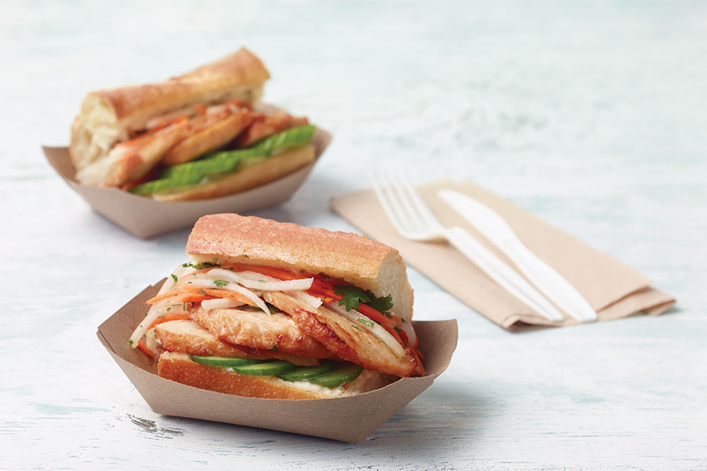 This Turkey Banh Mi delivers the big flavors of the incredibly popular Vietnamese-style sandwich with the wholesomeness and approachability of turkey.