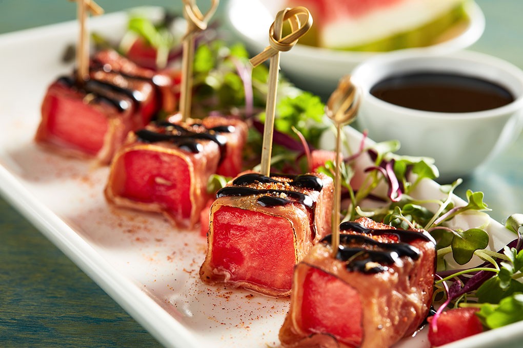 Picture for Crispy Prosciutto Watermelon Poppers