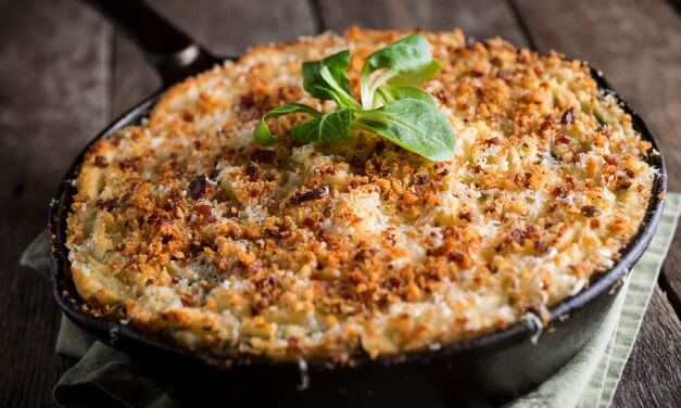 <span class="entry-title-primary">Back to the Future</span> <span class="entry-subtitle">Reinventing old school casseroles into trend-forward bakes</span>