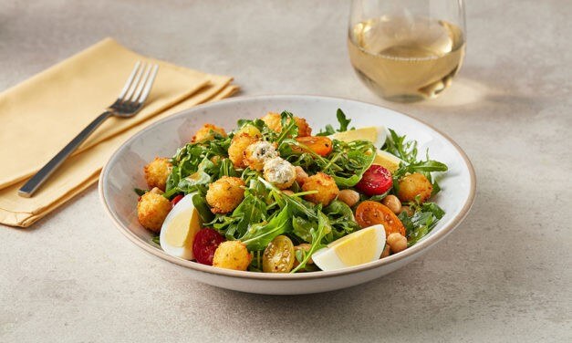 <span class="entry-title-primary">Arugula Salad with Crispy Boursin® Bites</span> <span class="entry-subtitle">Recipe courtesy of Chef Amy Smith, Miller’s Ale House</span>