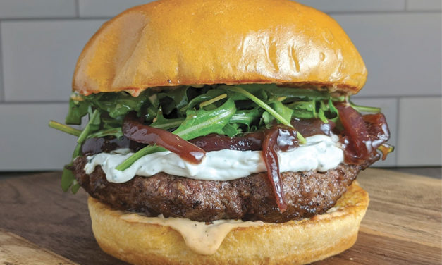 <span class="entry-title-primary">Blue Cheese Burger</span> <span class="entry-subtitle">Condiments bring a Wagyu beef burger to a whole new level</span>