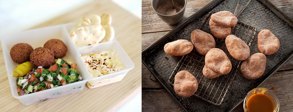 Naan Dippers showcase the opportunity with snackable, shareable, bite-sized naan, in both sweet and savory applications.