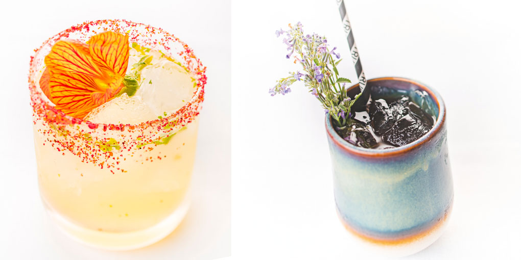 Monin’s Spicy Passion Fruit Cooler was one of many trend-forward drinks on offer, made of Hornitos Cristalino Tequila, Bruxo Mezcal, passion fruit, fresh lime, mint, jalapeño, organic agave and hibiscus-Tajín rim. Truly showcased a Rum Punch Cocktail with Truly Fruit Punch, dark rum, triple sec, fresh lime juice, pomegranate juice, Tiki bitters and fresh mint.