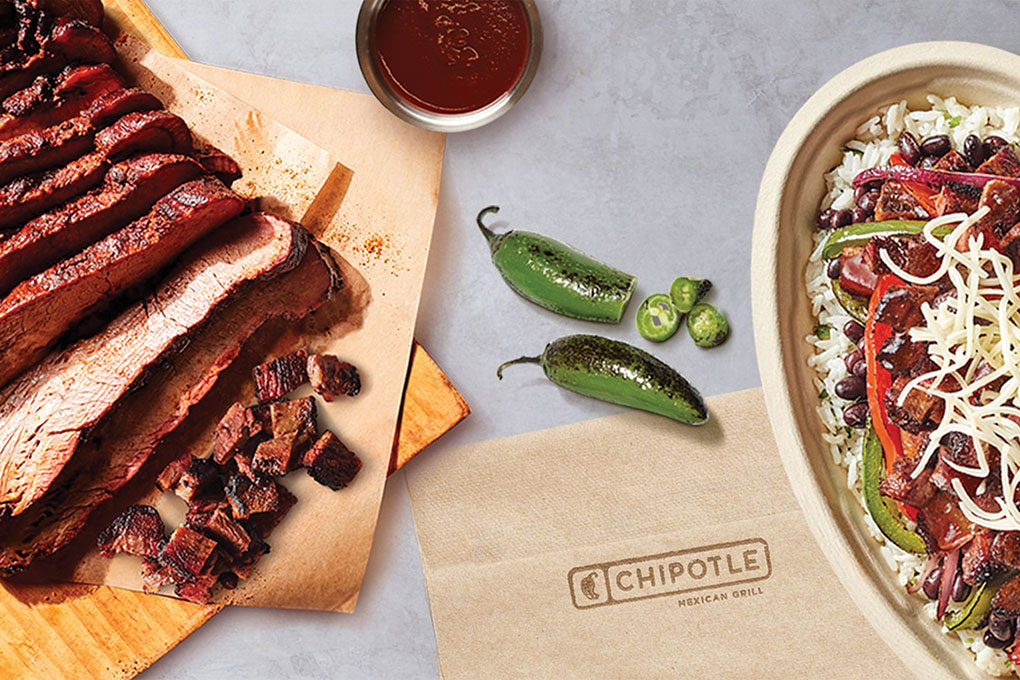 Chipotle’s introduction of smoked and seasoned beef brisket is a savvy move, signaling premium quality while offering guests a new experience.