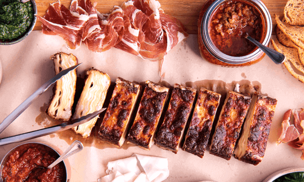 <span class="entry-title-primary">Charcuterie Board with Terrine of Lasagne</span> <span class="entry-subtitle">Recipe courtesy of Jamie Simpson</span>