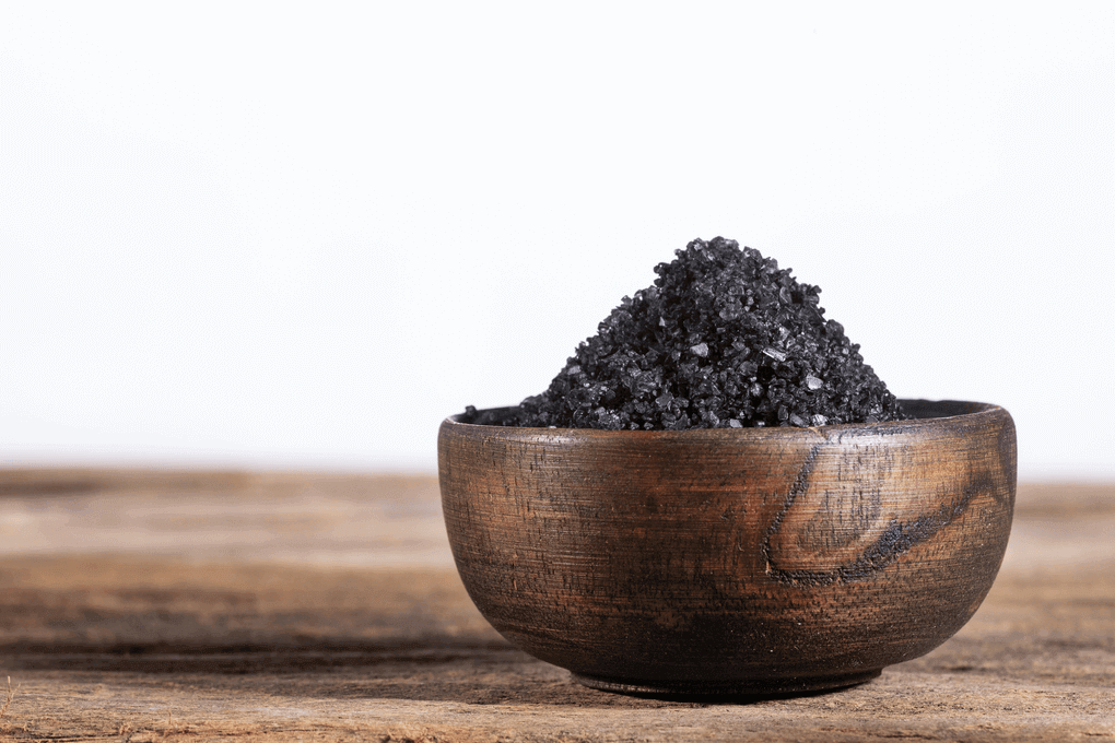 Black lava salt