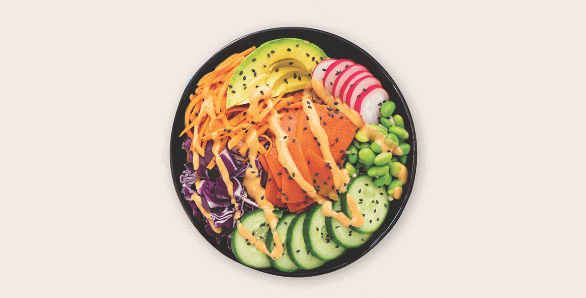 Copper Branch’s Poke Bowl LTO sees a colorful arrangement of plant-based