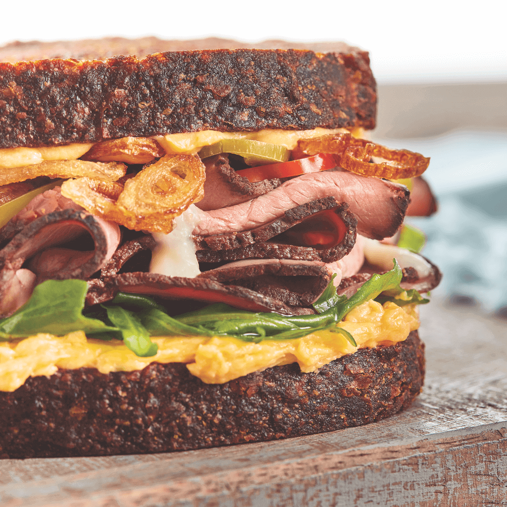 Roast Beef Sandwich featuring Merkts Craft Beer Cheese