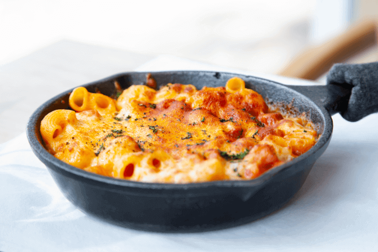 Mac and Cheese on Fire Flavor & The Menu