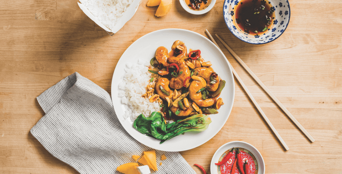 With shrimp being one of the most popular seafood items, adding a plant-based alternative is a smart strategy. New Wave Shrimp is a simple stand-in across the menu, in applications like a classic Szechuan stir fry.