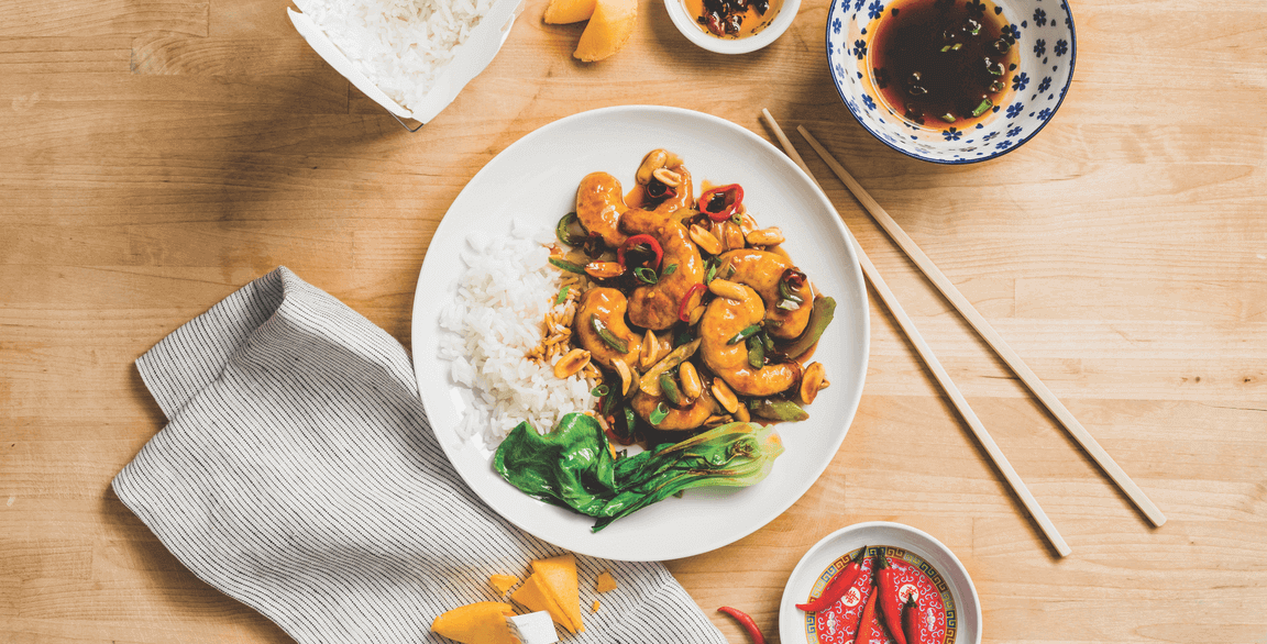 With shrimp being one of the most popular seafood items, adding a plant-based alternative is a smart strategy. New Wave Shrimp is a simple stand-in across the menu, in applications like a classic Szechuan stir fry. With shrimp being one of the most popular seafood items, adding a plant-based alternative is a smart strategy. New Wave Shrimp is a simple stand-in across the menu, in applications like a classic Szechuan stir fry.