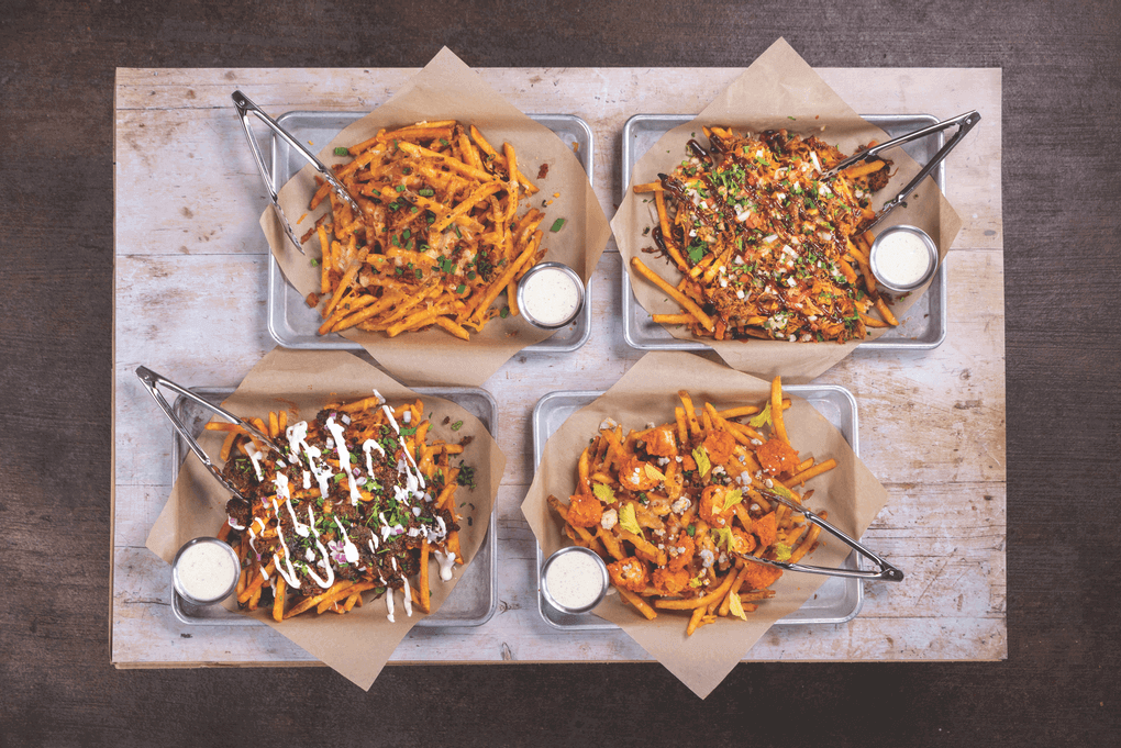 Twin Peaks goes all in on loaded fries with four options: Bacon & Cheddar, Brisket Chili, Crispy Buffalo Chicken and Hickory-Smoked Pulled Pork.