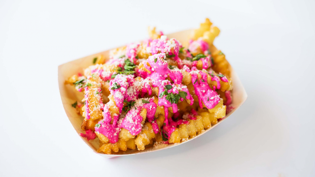 Aïoli Upgrade: Pink Fries - & The Menu Flavor