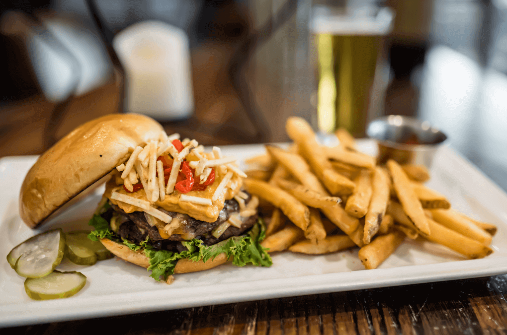 Balancing Act: Horseradish-Cheddar Burger American Social  |  Five locations in Florida