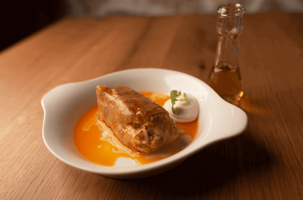 Balkans’ Best: Sarma Pork Belly Stuffed Cabbage Ambar  |  Two locations in the Washington, D.C., area