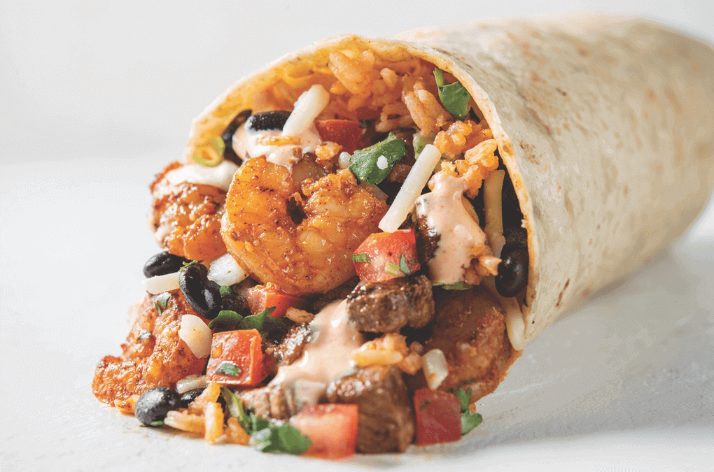 By Land and Sea: Surf & Turf Burrito Chronic Tacos  |  Based in Aliso Viejo, Calif.