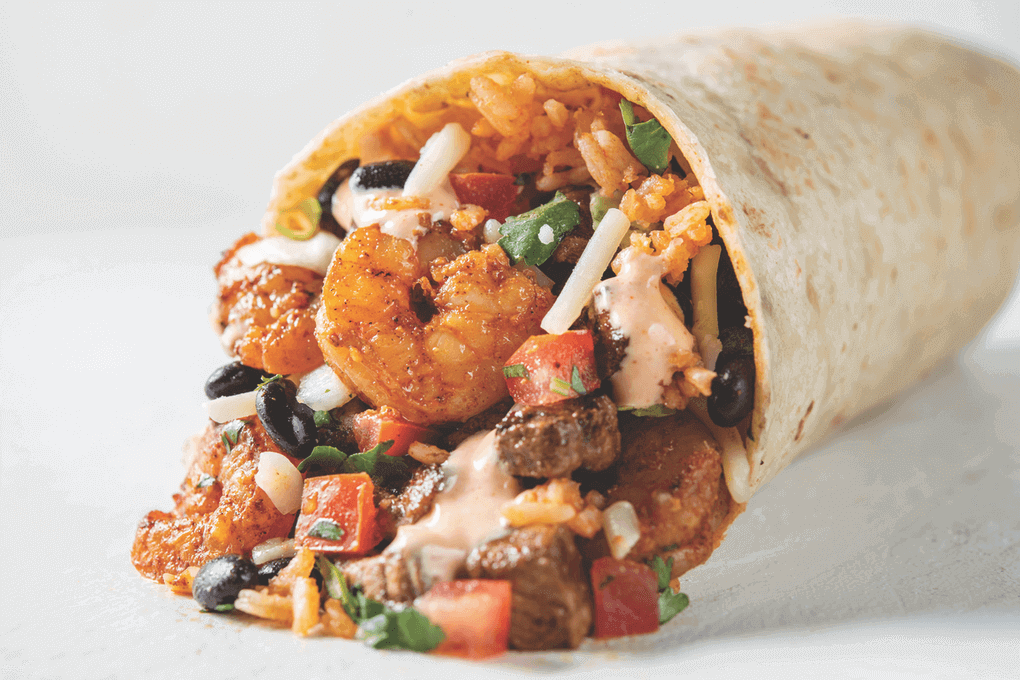 By Land and Sea - Surf and Turf Burrito Featured