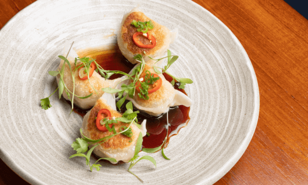 <span class="entry-title-primary">Dumplings To Talk About: Pork & Shrimp Potstickers</span> <span class="entry-subtitle">Lure Fishbar  |  Based in New York</span>