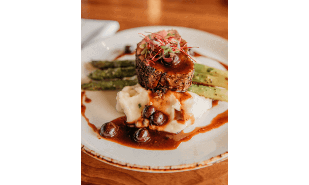 <span class="entry-title-primary">Game Play: Roasted American Bison Filet</span> <span class="entry-subtitle">Haywire + The Ranch at Las Colinas  |  Multiple locations in Texas</span>