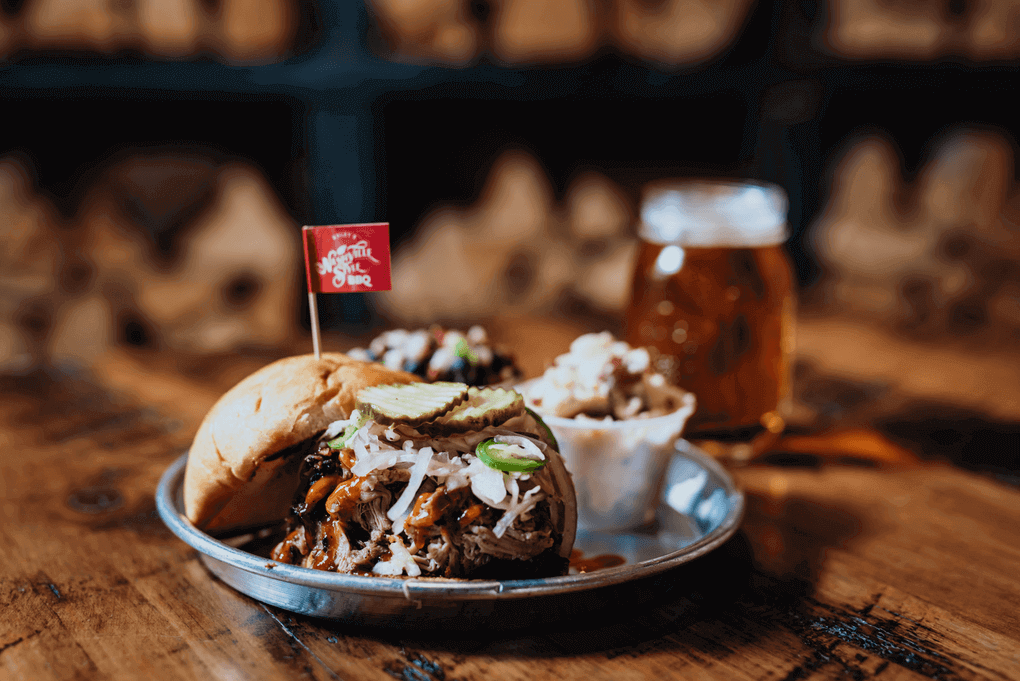 Hometown Hero: Nashville-Style BBQ Hot Pork Sandwich