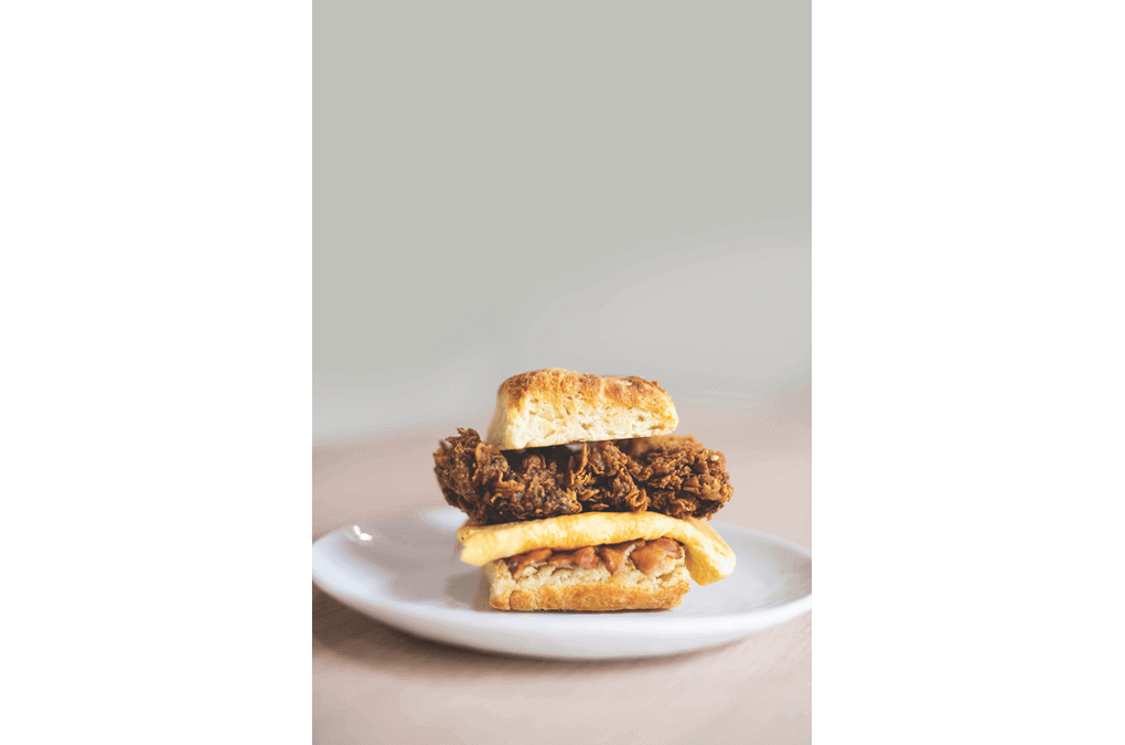 Morning Fix: The Hangover Cure Fried Chicken Sandwich Brookville Biscuit & Brunch  |  Charlottesville, Va.