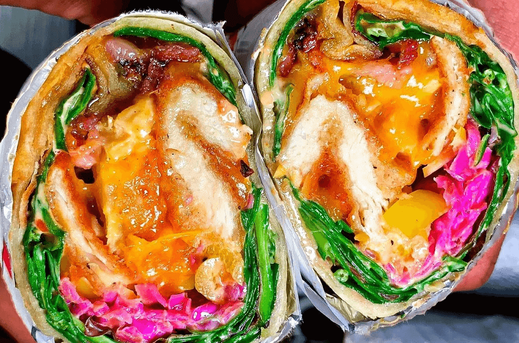 Rolling in Dough: Dire Wolf Chicken Wrap Wolfnights  |  New York