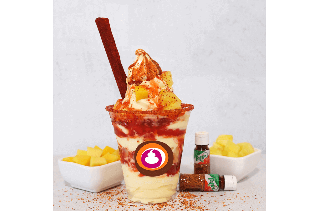 Spicy Sweet: Outrageous Chamoy Cup Yogurt Mill  |  Based in Modesto, Calif.