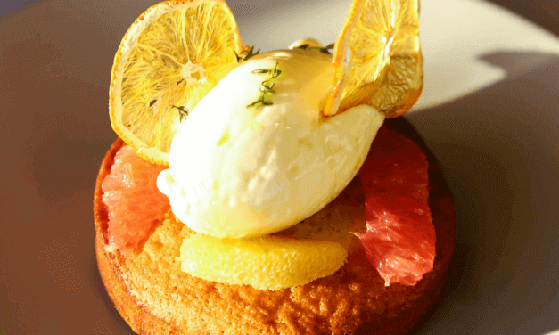<span class="entry-title-primary">‘Tis the Season: Citrus-Olive Oil Cake</span> <span class="entry-subtitle">Solstice  |  Locations in Newtown, Pa., and Irvine, Calif.</span>