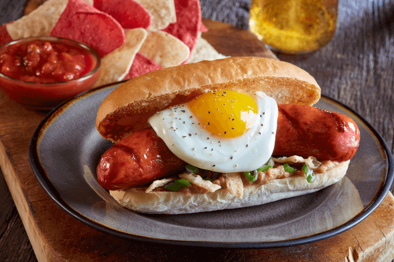 Andouille Ups the Ante - Andouille Ranchero Sandwich