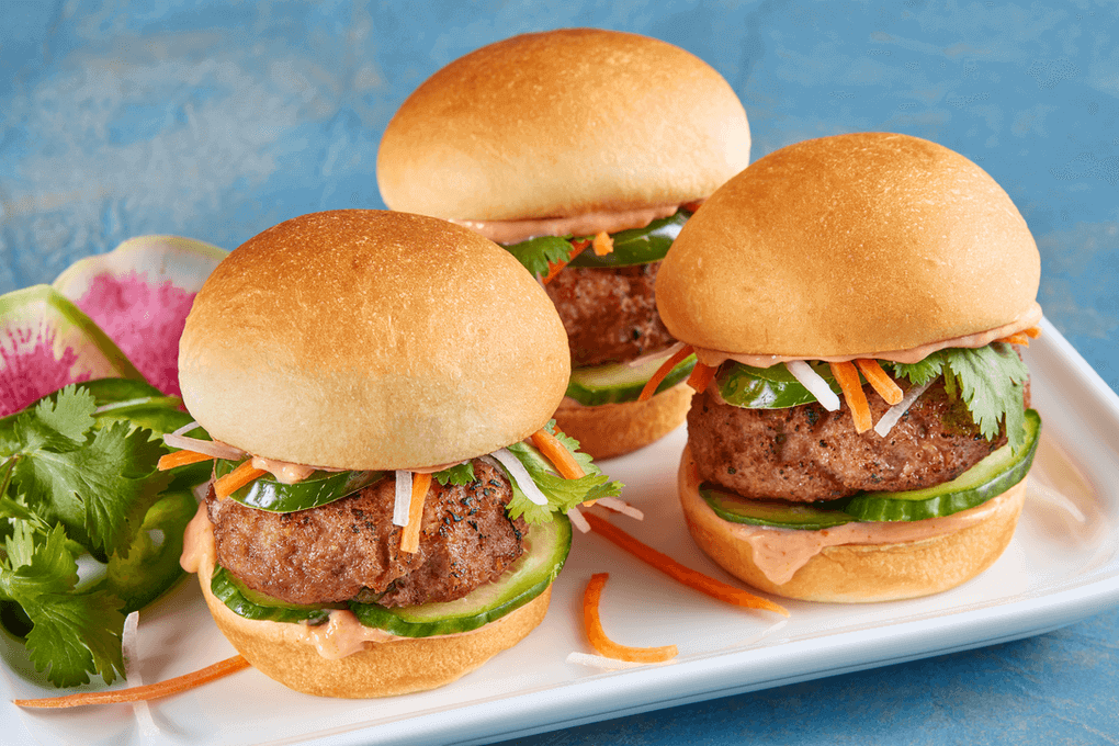 Ground Pork Banh Mi Sliders featured image