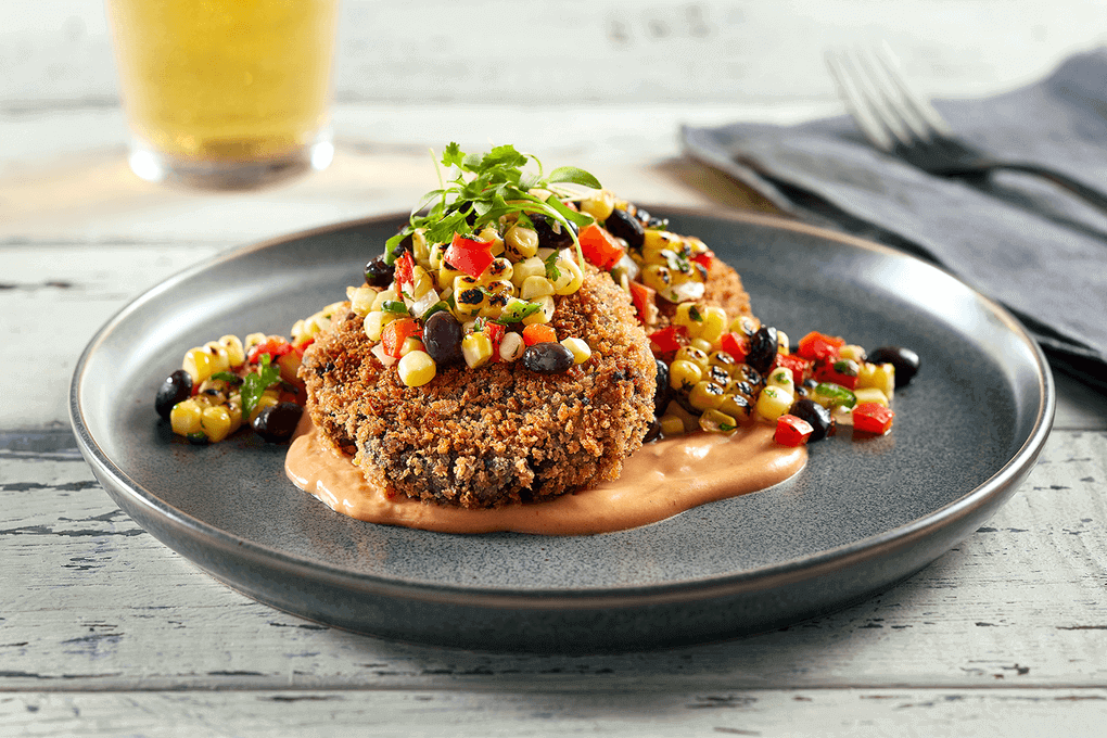 Spicy Black Bean Cakes featued image