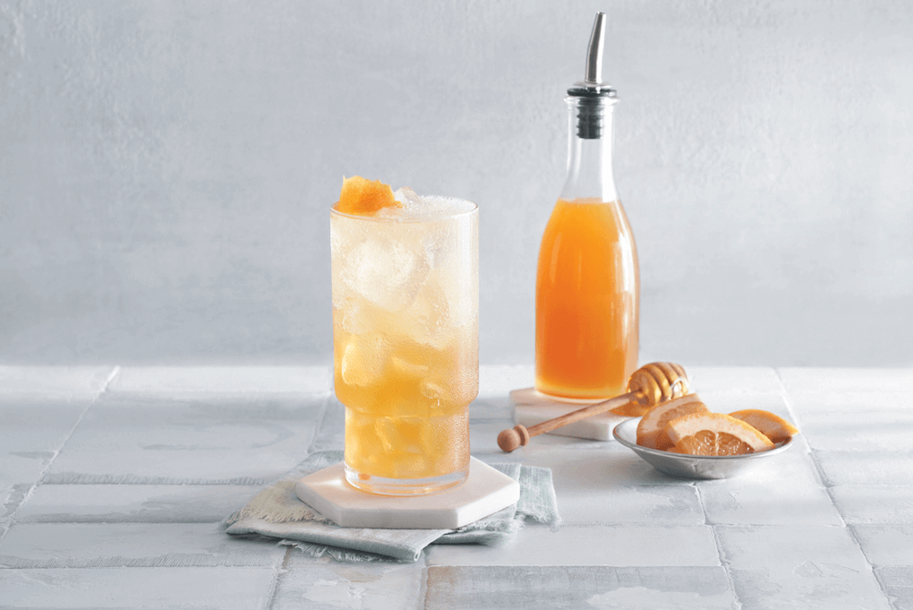 Honey Grapefruit Shrub