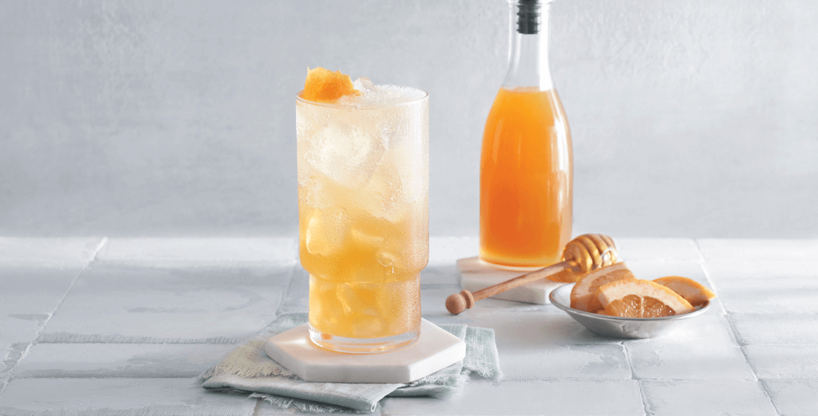 Honey Grapefruit Shrub