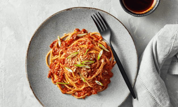 <span class="entry-title-primary">Plant-Based “Wafu-Style” Bolognese with Kikkoman®</span> <span class="entry-subtitle">Recipe courtesy of Dawn McClung</span>