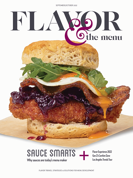 September-October 2022 Cover of Flavor & The Menu