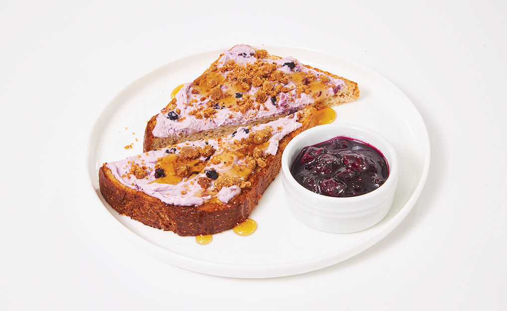 Blueberry Cinnamon Toast