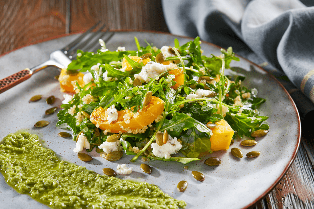 Picture for Vegan Autumn Salad with Boursin® Pistou