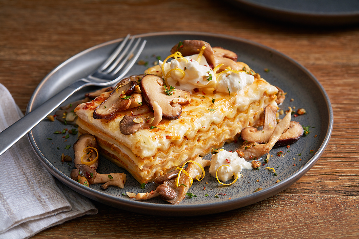 Barilla® Foraged Mushroom Lasagnette