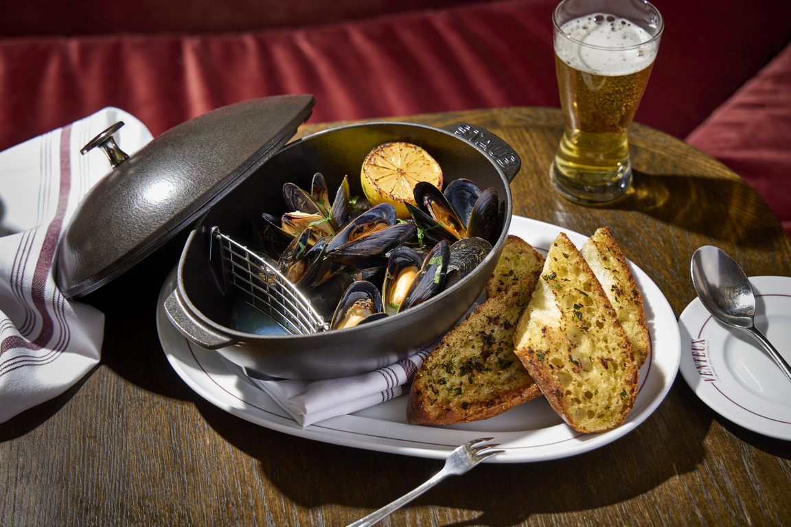 Flex Your Mussels: Moules Frites