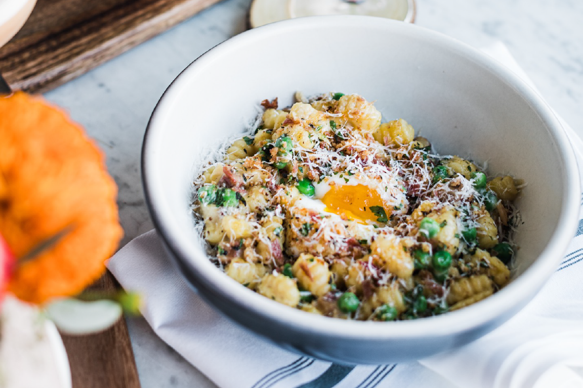 Morning Shift: Breakfast Carbonara Pasta