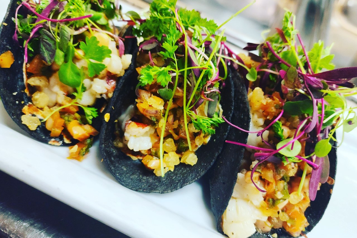 Next-Level Tacos: Lobster Taco Platter