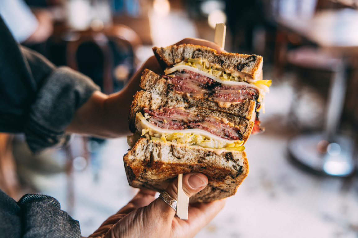 Powered by Pastrami: Lardon Reuben