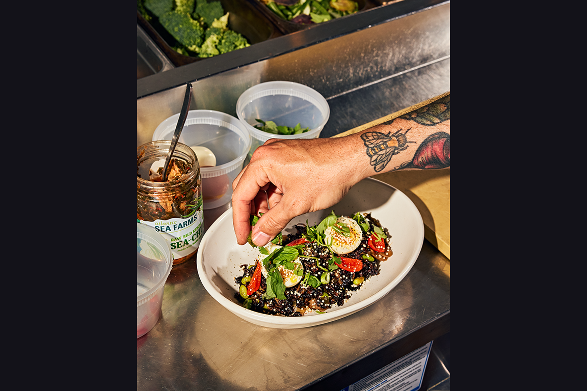Seas the Opportunity: Kimchi Fried Rice Bowl