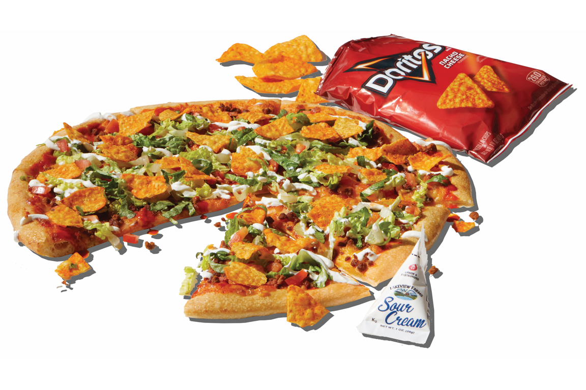 Walk This Way: Walking Taco Topper Pizza