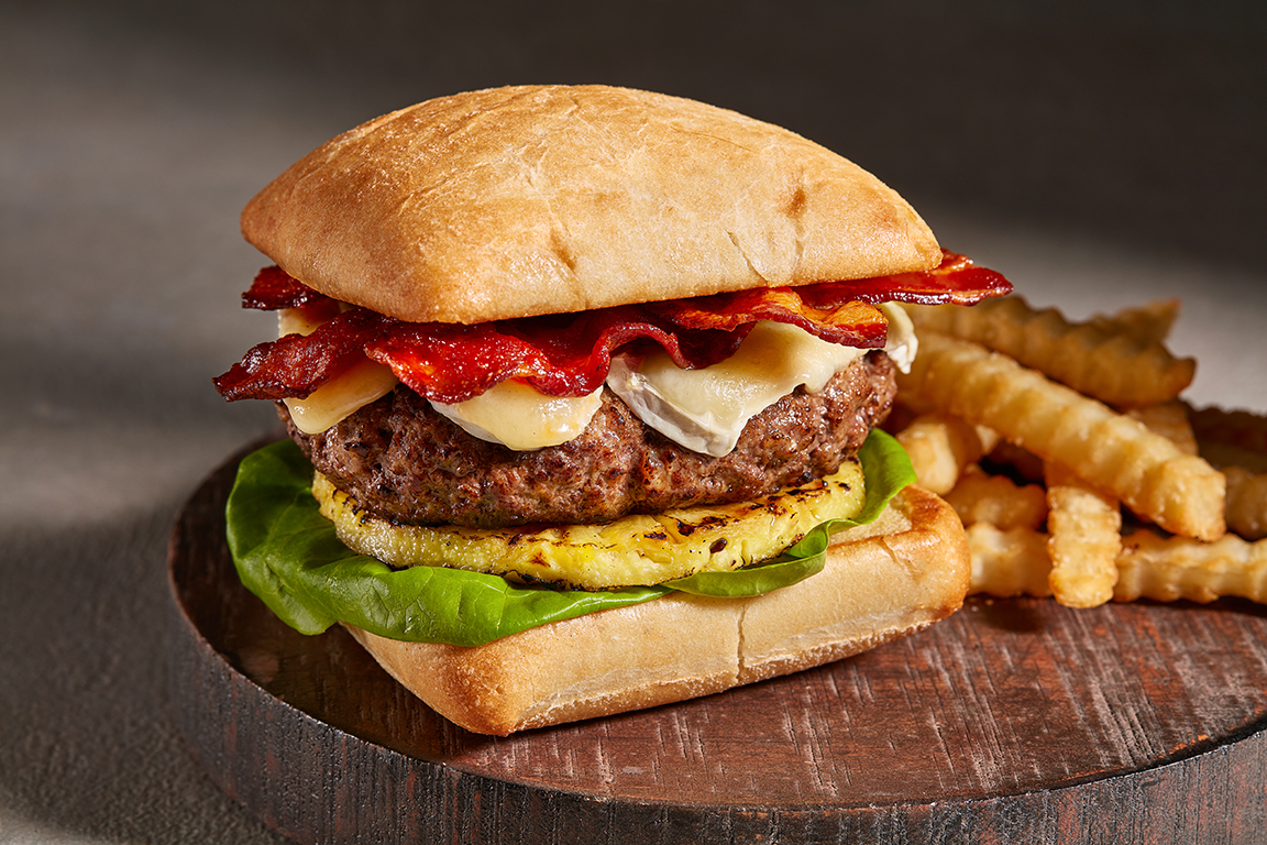 Picture for Grilled Aussie Pineapple-Brie Burger