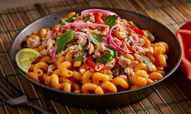 Barilla® Red Curry Noodles with Larb