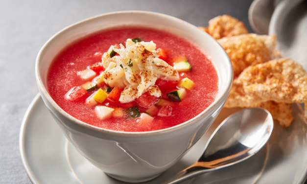 <span class="entry-title-primary">Watermelon Soup with Crab</span> <span class="entry-subtitle">Recipe courtesy of Kim Moyle </span>