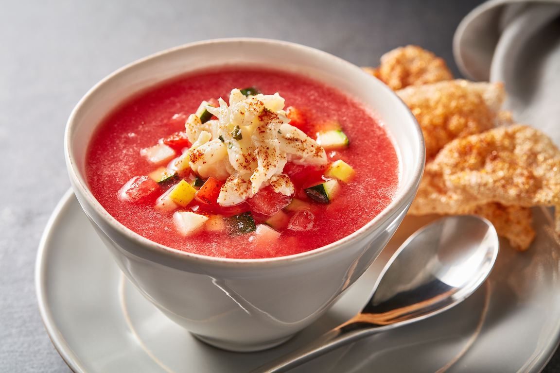 Picture for Watermelon Soup with Crab