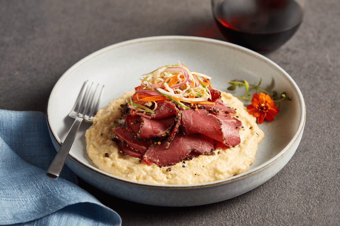Picture for Aussie Select Lamb Pastrami and Parmesan Grits